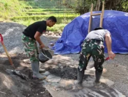 Semangat Kebersamaan Hiasi Pengerjaan Jembatan Garuda Tahap VI di Kabupaten Gowa : Mitra Sindikasi