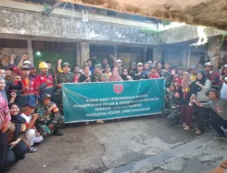 Koramil 1408-05/Mariso Gelar Karya Bakti Bersihkan Pasar dan Selokan di Kelurahan Tamarunang : Mitra Sindikasi